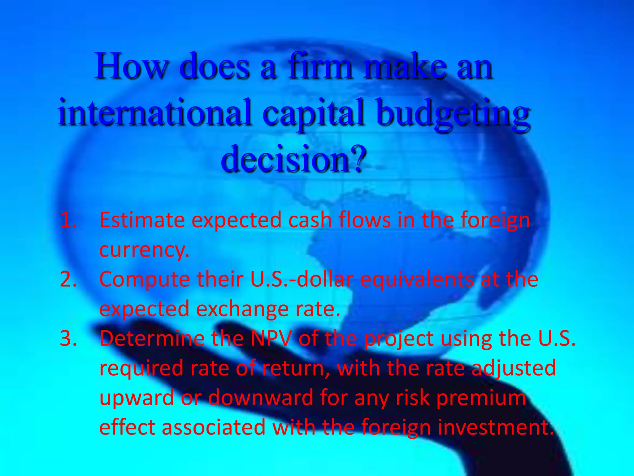 international financial management | PPT