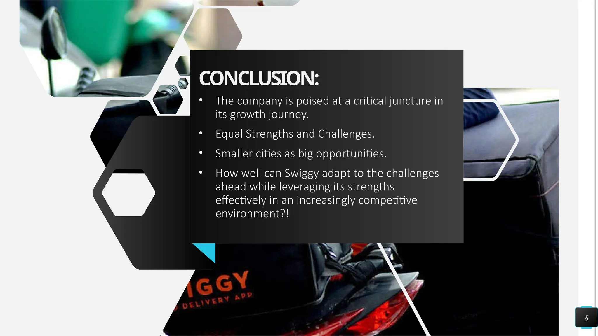 Business Environment - SWOT analysis of Swiggy.pptx