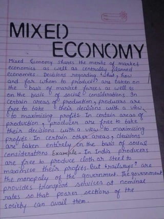 Business environment assignment no. 1