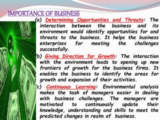 Business Environment- Features,Meaning,Importance,Objectives & Porter's ...