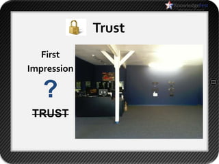 Trust
   First
Impression

   ?
 TRUST
 