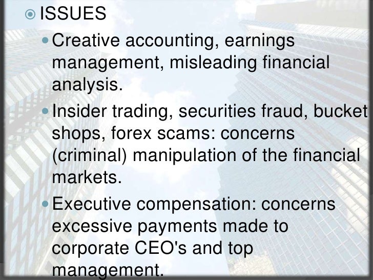 Ethics forex trading