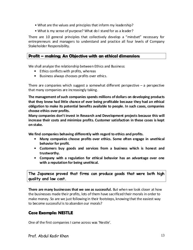 Nestle ethical issues and solutions image