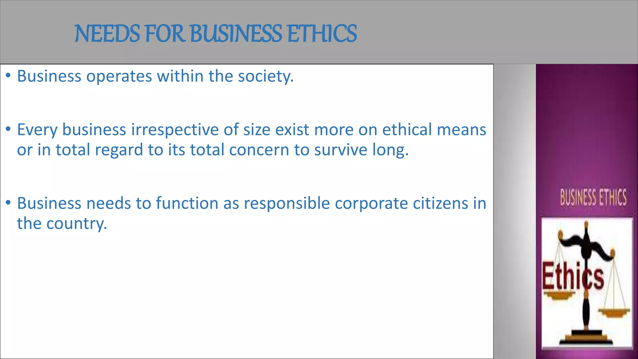 Business ethics | PPT