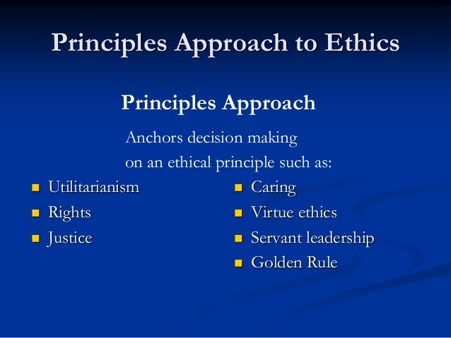 justice ethical principle definition