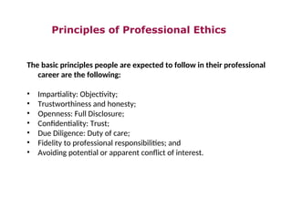 Professional Principles Comprehensive Overview of Business Ethics: Principles and Applications ...