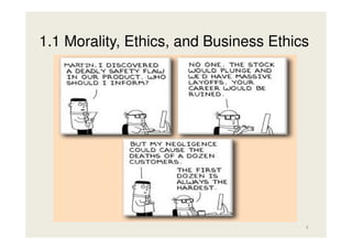 1.1 Morality, Ethics, and Business Ethics

3

 