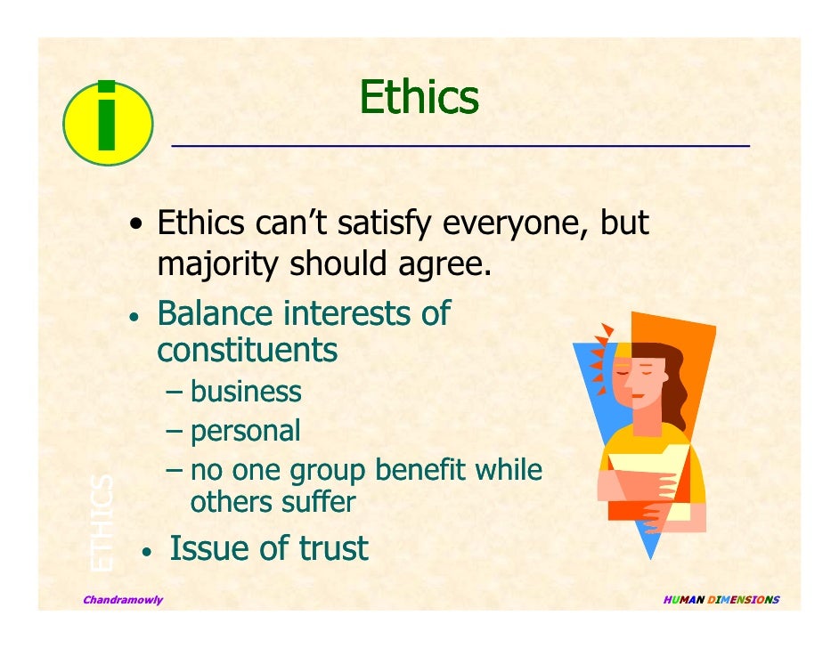 Business Ethics Slides By Chandramowly