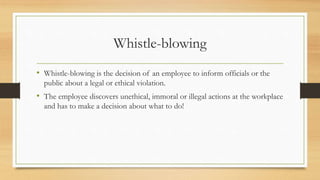 Business ethics and social responsibility | PPTX