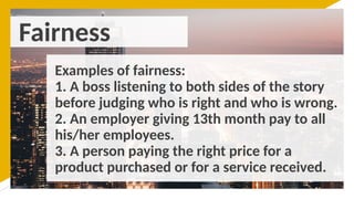 Alpha Fairness Example BUSINESS ETHICS_LESSON 2222222222222.pptx