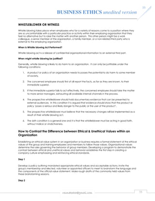 BUSINESS ETHICS | PDF