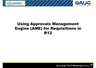 Business Example For AME Approval &Business Example For AME Approvl | PDF
