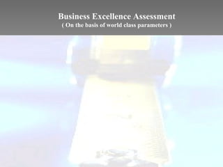 Business Excellence Assessment
( On the basis of world class parameters )
 