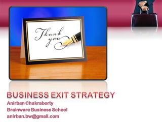 Business Exit Strategy 