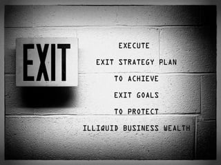 Business exit strategy presentation