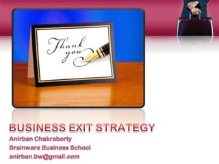 Business exit strategy presentation