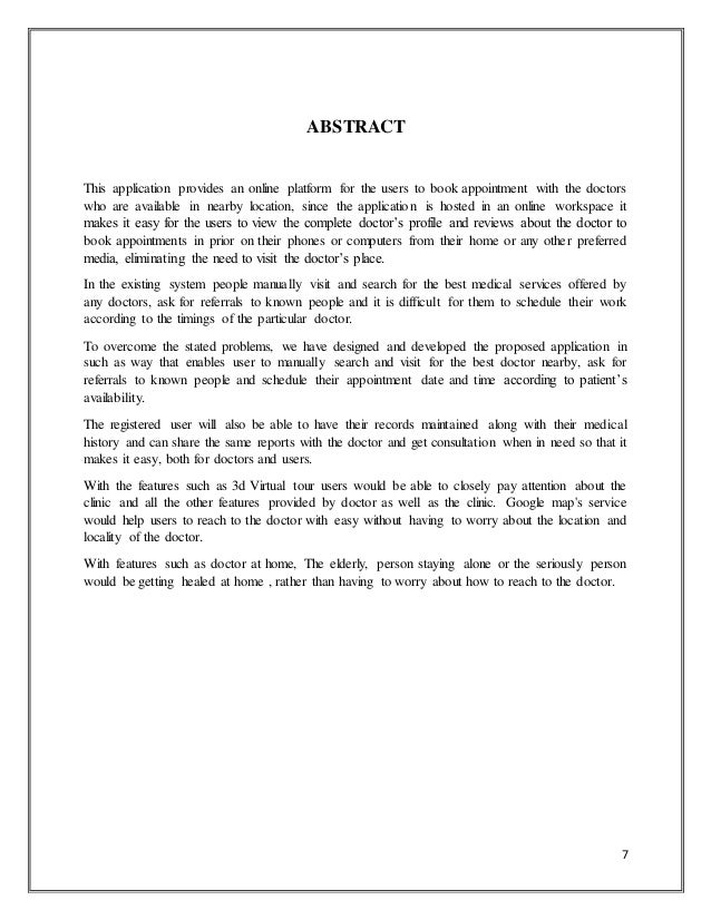 Virtual medical home project abstract Virtual medical home project abstract