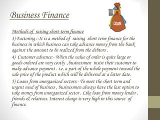Business finance | PPTX
