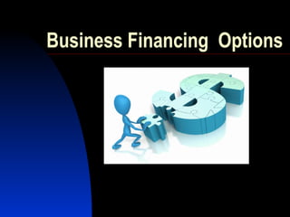 Business Financing  Options 