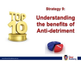 Strategy 8:Using segregation effectively