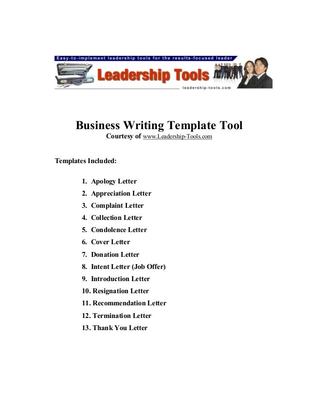 Business Formal Apology Letter Example