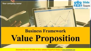Your company name
Business Framework
Value Proposition
 