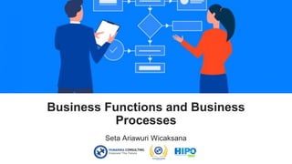 Business Functions and Business
Processes
Seta Ariawuri Wicaksana
 