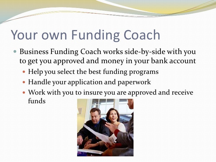 Business Funding Suite Sneak Peak