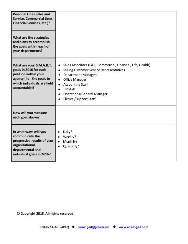 business goal setting template nationwide insurance business goals template for 2016 business goal setting template nationwide insurance business goals template for 2016