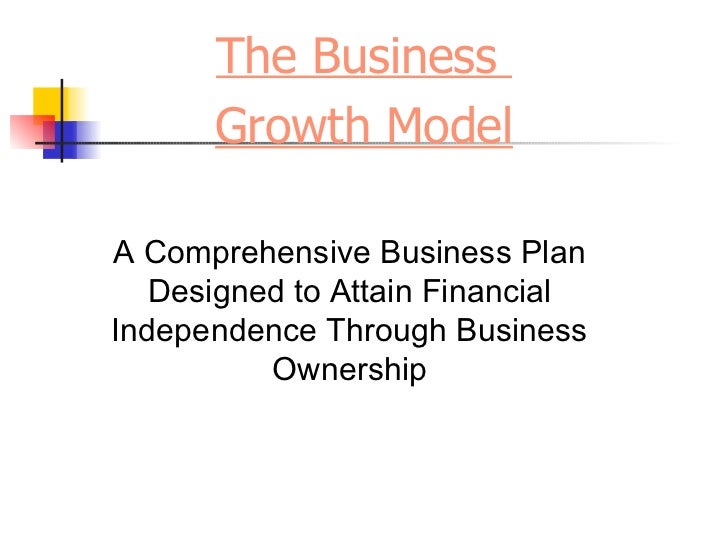 Business growth model