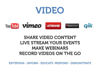 Business hive - Web strategy using web2.0 tools