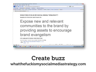 Business hive - Web strategy using web2.0 tools