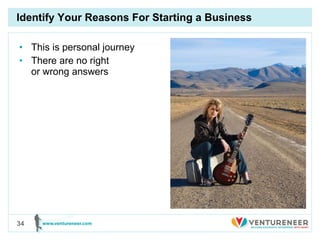 Identify Your Reasons For Starting a Business This is personal journey There are no right  or wrong answers 