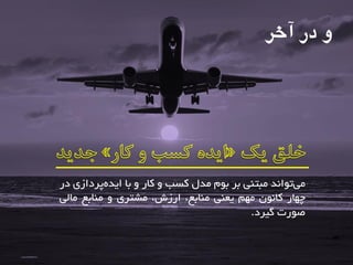 و در آخر 
ه یت اَ ذً هثت یٌ تش ت مَ هذل کسة کاس تا ایذ پشداصی دس 
چ اْس کا ىًَ ه نْ یؼ یٌ ه اٌتغ، اسصش، هطتشی ه اٌتغ هالی 
ص سَت گیشد. 
 