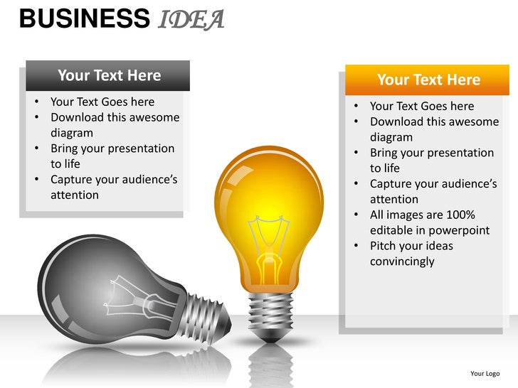 Business idea powerpoint presentation templates