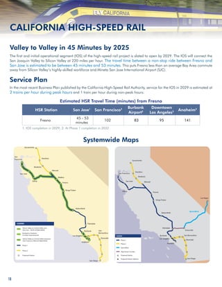 18
Valley to Valley in 45 Minutes by 2025
The first and initial operational segment (IOS) of the high-speed rail project i...