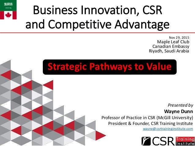csr framework value1 corporate social