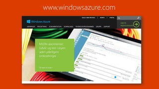 www.windowsazure.com
 