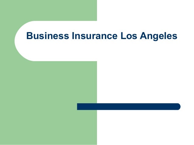 Business insurance los angeles