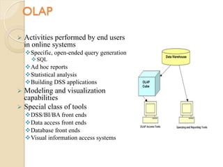 Olap Visualization Business intelligence, Data Analytics & Data Visualization | PDF