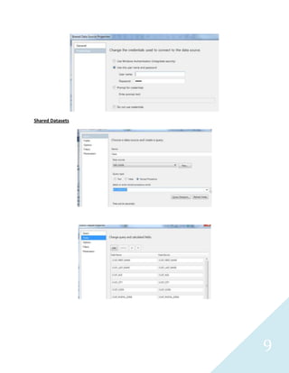 9
View Verification
Report Design
Customer Data
Shared DataSource
 