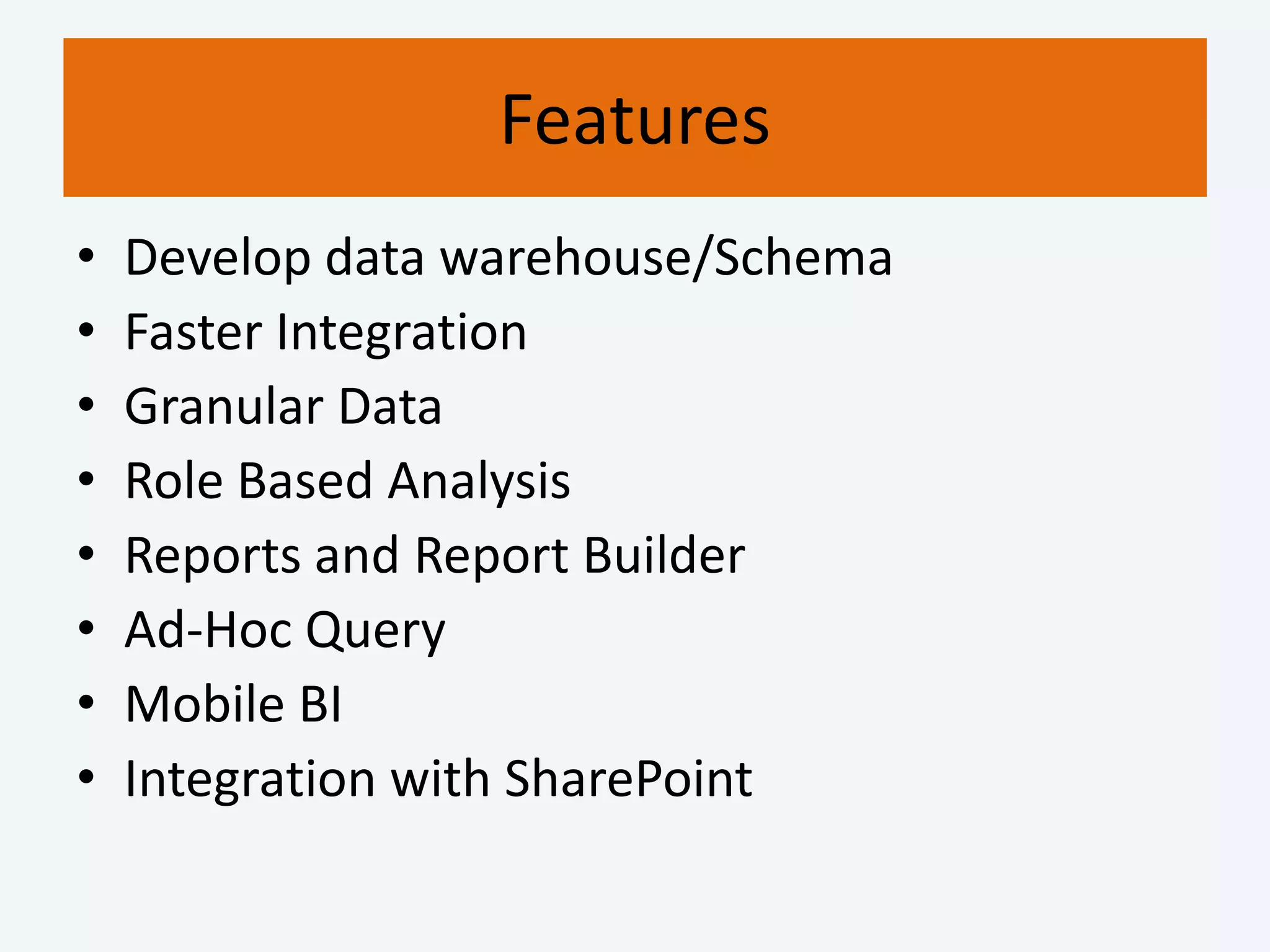 Business intelligence microsoft technologies pptx
