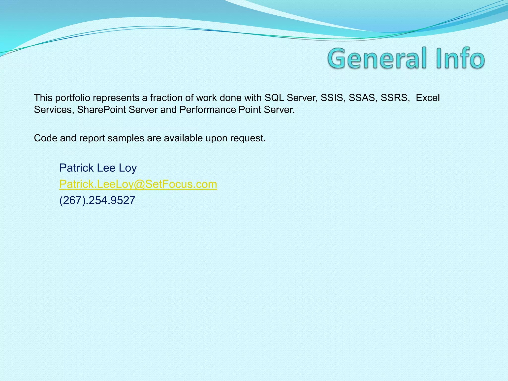   Use SQL Agent Job in SQL Server Management Studio (SSMS) to schedule the package to run nightly to import and update any new data and to backup, shrink and rebuild the indexes of the database.SSIS – Integration ServicesThe control flow is the workflow engine that contains workflow tasks, containers and precedence constraints which manage when tasks and containers are executed.This control flow shows the steps to insert or update the time sheets in the SQL Server database.   Errors are written to a flat file which is deleted at the start of each run.  An email containing a summery of rows added, updated and rejected is sent at the end of the run. A Script task is used to total all the new, updated and rejected records from all the files.The arrows represent the path taken.  The container shows that all files in the Time Folder are processed before the last task to email the summary of the load is executed.