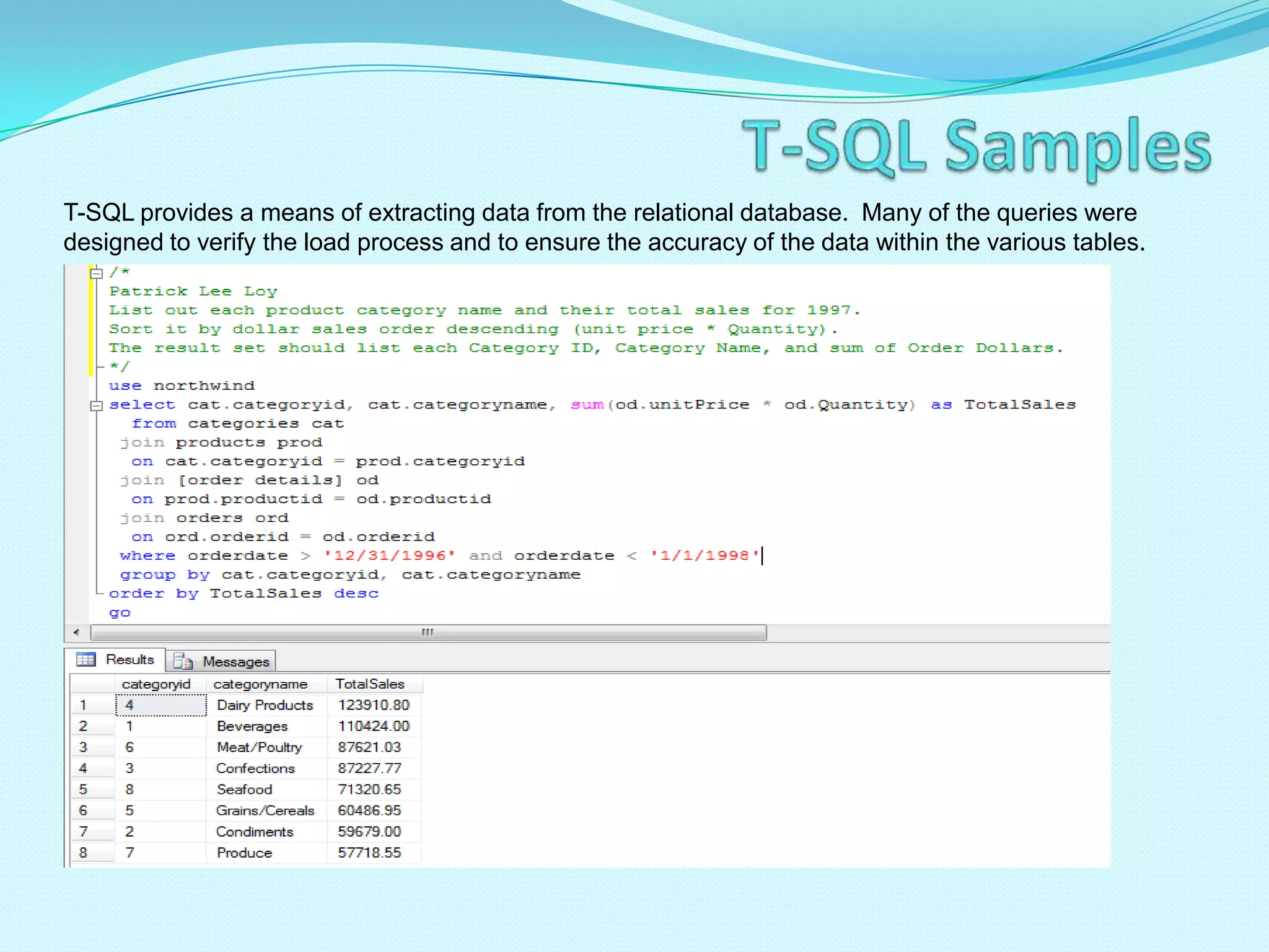   Microsoft SQL Server 2005 Integration Services (SSIS)