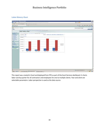 Business Intelligence Portfolio