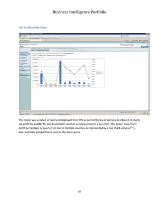 Business Intelligence Portfolio