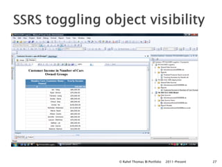 © Rahel Thomas BI Portfolio   2011-Present   27
 