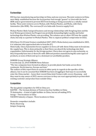 Business intelligence report sample 011312 | PDF