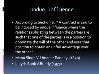 Effect of minor’s agreementNo estoppel against a minor. A minor can always  plead minority and will not be prevented from doing so even when he has entered into a contract falsely representing himself to be a major. Contract by guardian.  A contract can be entered into by the guardian or manager of a minor only if a) the contract is within the authority of the guardian or manager b) it is for the benefit of the minor.