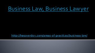 Business Law, Business Lawyer
 